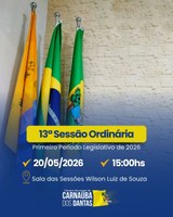 13ª Sessão Ordinária