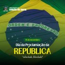 15 de Novembro – Proclamação da República