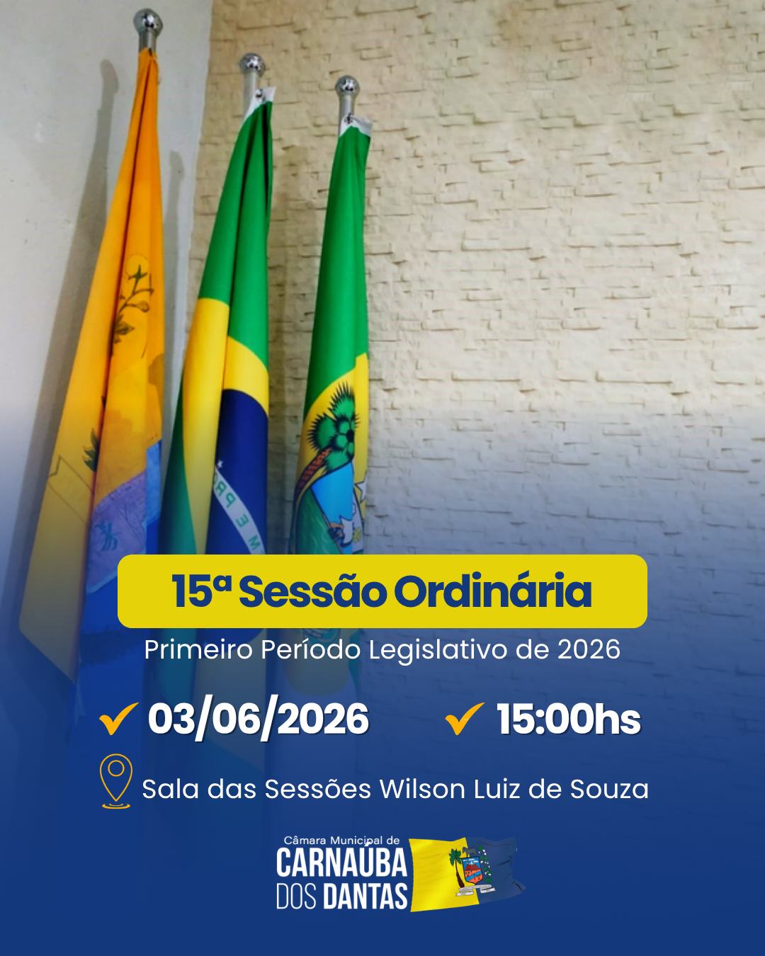 15ª Sessão Ordinária