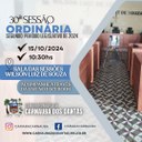 30ª Sessão Ordinária 30ª Sessão Ordinária