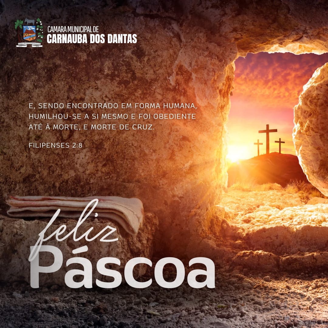 Feliz páscoa!