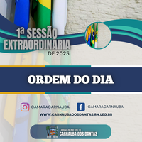 ORDEM DO DIA 