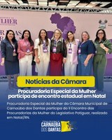 Procuradoria Especial da Mulher participa de encontro estadual em Natal