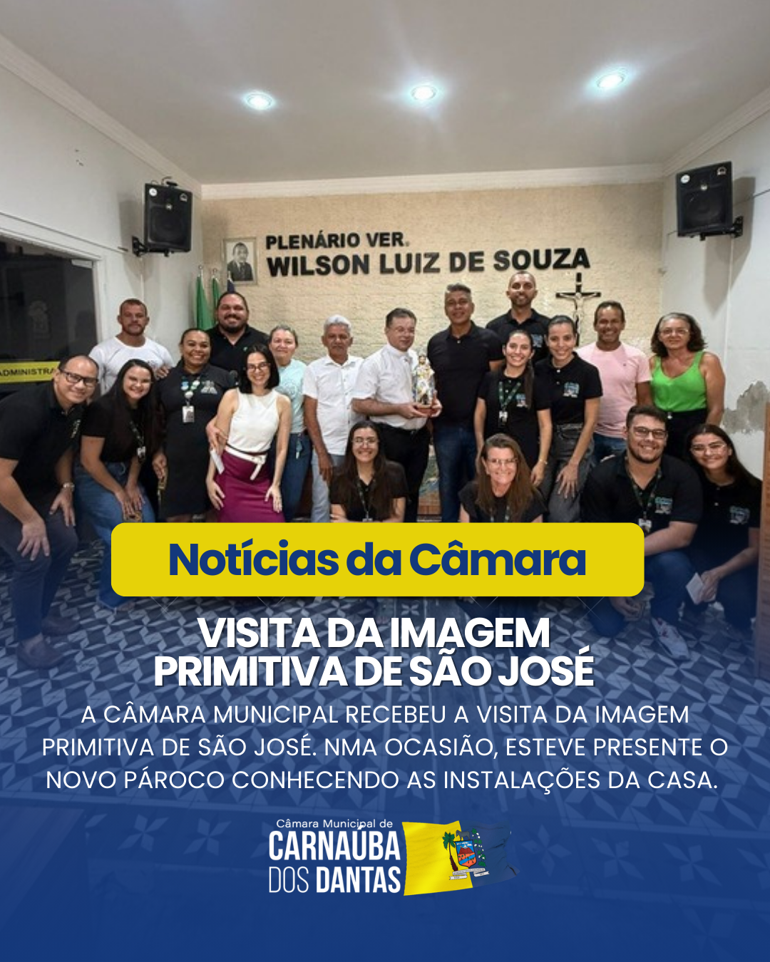 VISITA DA IMAGEM PRIMITIVA DE SÃO JOSÉ.